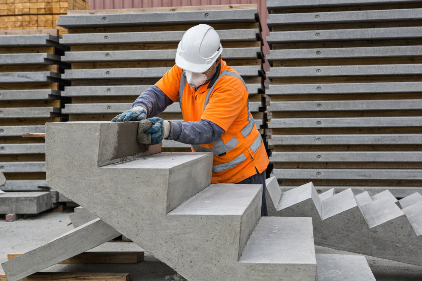Concrete steps construction in Indio, CA, CA